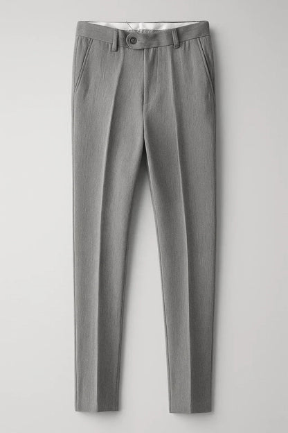 Men’s Slim-Fit Tailored Pants – Classic Stretch