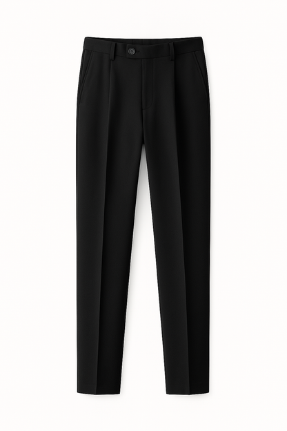 Men’s Slim-Fit Tailored Pants – Classic Stretch