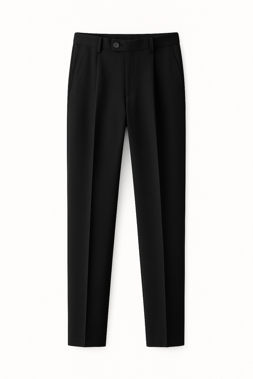 Men’s Slim-Fit Tailored Pants – Classic Stretch